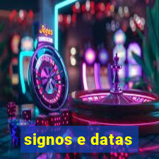 signos e datas